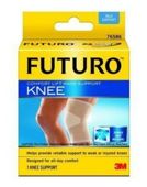 FUTURO COMFORT STABILIZATOR KNEE размера L - это повязка на колено, которая благодаря небольшому давлению поддерживает мышцы, сухожилия и связки, а также форсирует анатомическую настройку