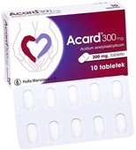 Acard - это лекарственное средство, содержащее ацетилсалициловую кислоту, обладающее разнонаправленным действием от анальгетика до снижения свертываемости крови и, следовательно, предотвращения профилактики атеросклероза и других заболеваний системы кровообращения
